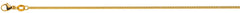 Collier Rundpanzerkette Gelbgold 750 ca. 1.6mm