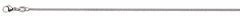 Collier Panzerkette geschliffen Weissgold 585 ca. 1.6mm