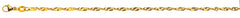 Collier Singapur Gelbgold 750 ca. 2.4mm