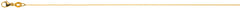 Collier Venezianer diamantiert Gelbgold 750 ca. 0.6mm