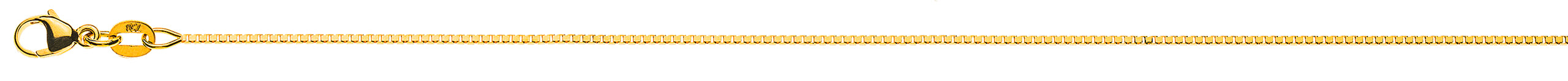Collier Venezianer diamantiert Gelbgold 375 0.9mm
