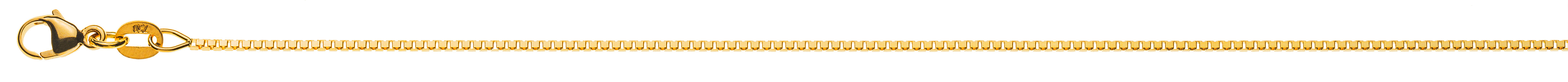 Collier Venezianer diamantiert Gelbgold 750 ca. 1.0mm