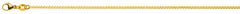 Collier Venezianer diamantiert Gelbgold 375 ca. 1.4mm