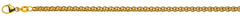 Collier Zopf Gelbgold 750 ca. 3.3mm
