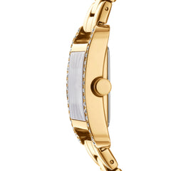 DKNY Damenuhr City Glitz Gold Edelstahl
