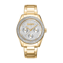 DKNY Damenuhr Chambers Multi Glitz Edelstahl