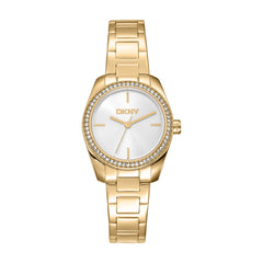 DKNY Damenuhr Evening Edelstahl