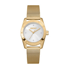 DKNY Damenuhr Milanese Edelstahl