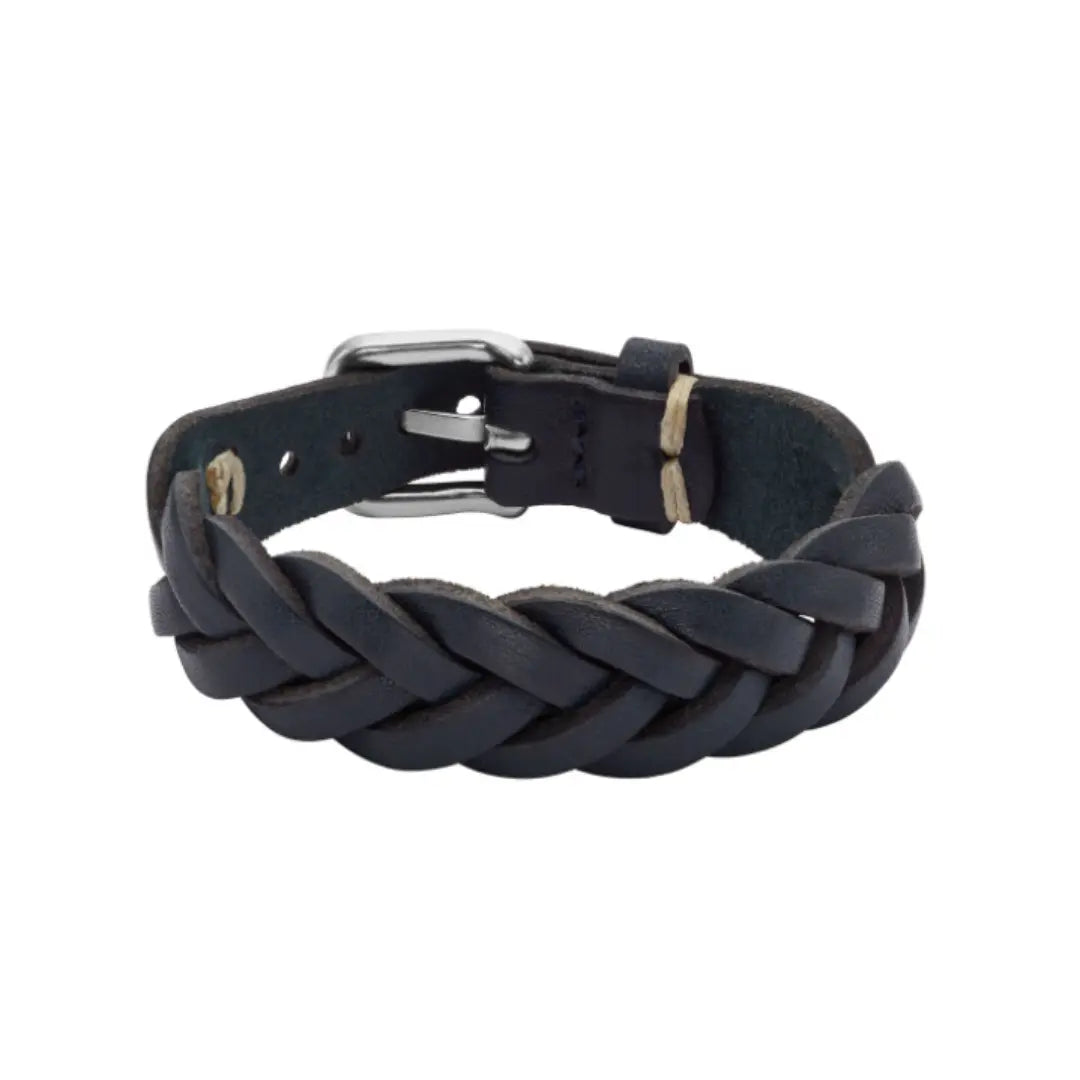 Fossil Herrenarmband Leder geflochten - JF04406040