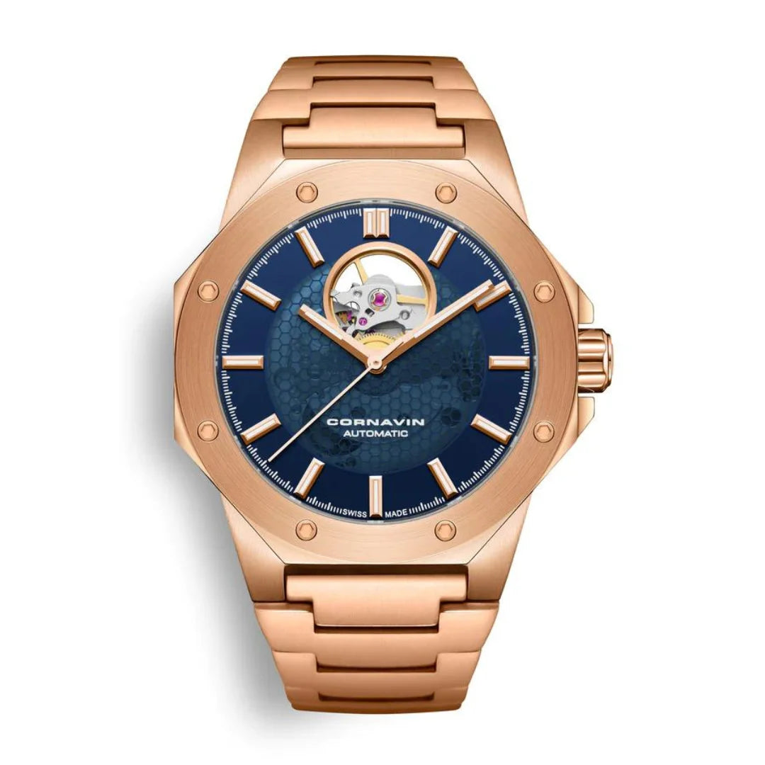 Cornavin Automatik Herrenuhr in Rosé – OH.05.B