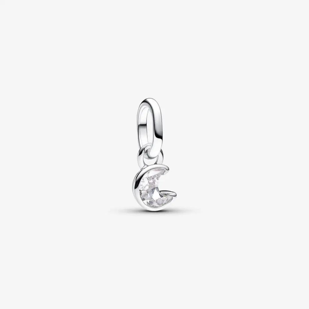 Pandora ME Mini Charm-Anhänger: Funkelnder Mond - 793364C01