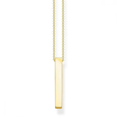 Thomas Sabo Halskette Gelbgold Cuboid - KE1907-413-39-L45V
