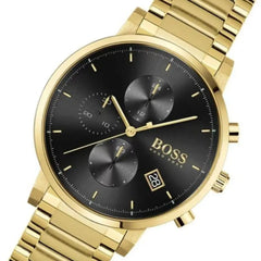 Hugo Boss Chronograph Herrenuhr in Gold - HB1513781