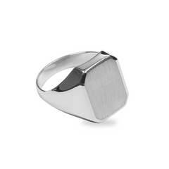 Herrenring Silber 925 rhodiniert - SR-579 2
