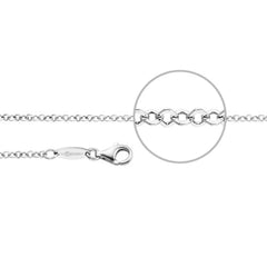 Der Kettenmacher Brillantkette Quadrat Diamantiert in Silber 925 - B2