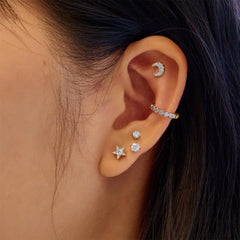 Ania Haie Ohrringe Ear Edit Sterlingsilber - E070-03G