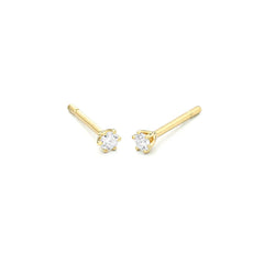 Facet Eye Clean Gold Ohrringe 14Kt