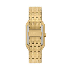 Fossil Raquel Quarz 26 MM Damenuhr in Gold Perlmutt mit Datum - ES5417