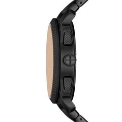 Fossil Machine Schwarz 44mm Edelstahl Chronograph Herrenuhr - FS6097