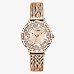 Montre femme GUESS Soiree en or rose - GW0402L3