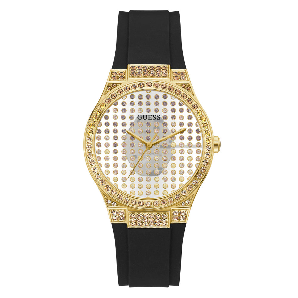 GUESS Damenuhr Radiance Gold Multifunktion