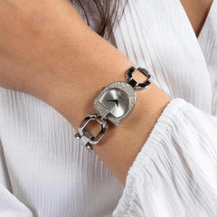 Guess Gia Silberton Damenuhr 22 MM - GW0683L1