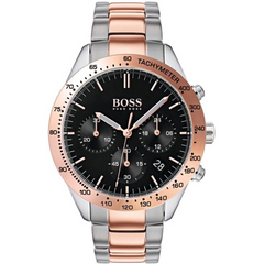 Hugo Boss Chronograph Herrenuhr Bicolor - HB1513584