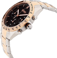 Hugo Boss Chronograph Herrenuhr Bicolor - HB1513584