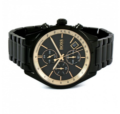 Hugo Boss Herrenuhr Chronograph Schwarz - HB1513578