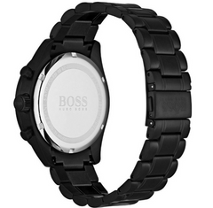 Montre chronographe Hugo Boss pour homme, noire - HB1513675