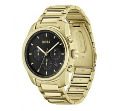 Hugo Boss Chronograph Herrenuhr in Gold - HB1514006
