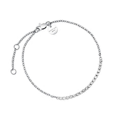 Rosefield Tennisarmband Crystal Silber