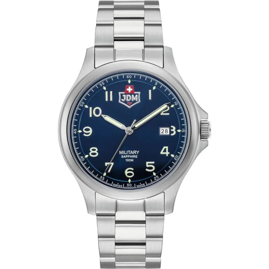 Jacques Du Manoir Military Alpha III 42 MM Herrenuhr - JDM-WG015-02