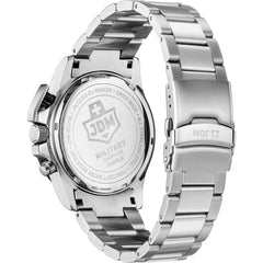 Jacques Du Manoir Military Charlie 45 MM Herrenuhr - JDM-WG016-01