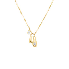 Rosefield Halskette Bold Solitary Gold