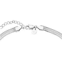 Rosefield Halskette Schlange Gross Silber
