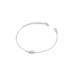 GUESS silver Damen Armband DOUBLE WAVE