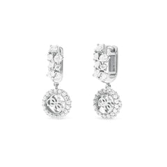 GUESS silver Ohrringe PRETTY aus 925 Silber