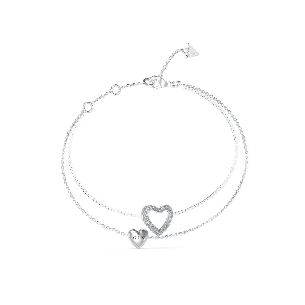 GUESS Damen Armband BELOVED Edelstahl