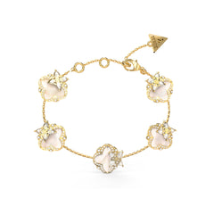 GUESS Armband WILD FLOWER Gold aus Stahl
