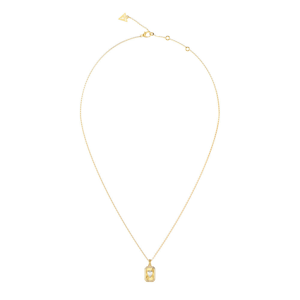 GUESS Halskette CRYSTAL LOVE Gold