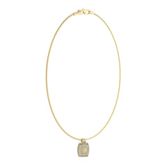 GUESS Herren Halskette LION KING aus Stahl