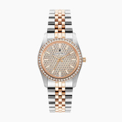 Jacques Du Manoir Inspiration Glamour 34 MM Quarz Damenuhr - JWL01104