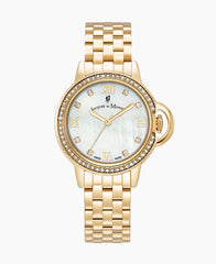 Montre à quartz romaine Inspiration Jacques Du Manoir pour femme - JWL02508