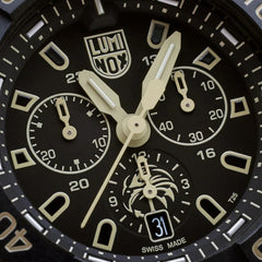 Luminox Navy Seal Foundation Chronograph 45 mm, Taucheruhr - XS.3590.NSF.SET