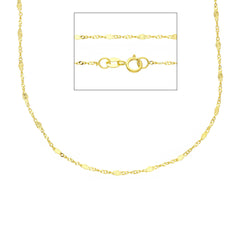 Collier en or 18 carats - MGE028GG