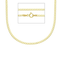 Collier homme en or jaune 18 carats - MGI050GG