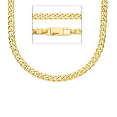 18 Karat Gold Herren Halskette - MGM120GG