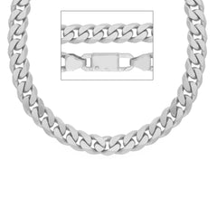 Halskette in 18 Karat Gold in Weissgold, ca. 65.5 Gramm - MGM200BB