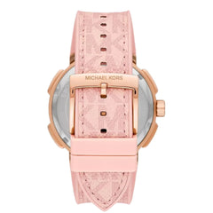 Michael Kors Sidney Multifunction Damenuhr im Roséton mit Pavé - MK7222